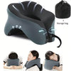 Travel Pillow For Airplanes With 360 Head Support, Memory Foam 2-In-1 Neck Pillow Airplane, Travel Neck Pillow With Storage Bag, Adjustable Clasp For Travel, Home, Office, And Gaming